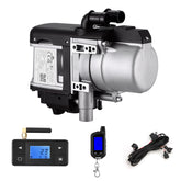 12V5KW MUDIRO Diesel/Gasoline Fuel Liquid Heater 500m RF Remote Control LCD Switch Brushless Water Pump Preheater For Trucks Van