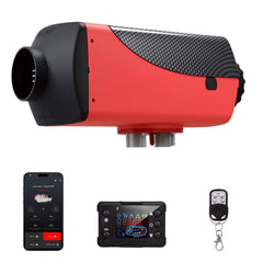 MUDIRO FT-1 5-8KW Diesel Heater 10L 12V 24V Split Car Parking Heater LCD Monitor With Muffler for Trailer Camper Van Boat