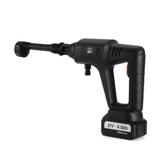 MUDIRO 4.0Ah 200Bar 3500W High Pressure Cordless Car Washer 6-in-1 Multi-Function Nozzle Car Cleaning Water Gun