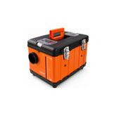 Brand Name: Foursun Model: TB-Pro Cordless Input Voltage: DC 12V&24V / AC 220-240V Power: 8KW Shell Colour: black / orange Fuel Consumption:0.15-0.55 l/h Fuel Tank Capacity: 5L Ramote control distance: ≤50m Working Ambient Temperature:-40°C to +40°C(副本)