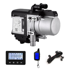12V5KW MUDIRO Diesel/Gasoline Fuel Liquid Heater 500m RF Remote Control LCD Switch Brushless Water Pump Preheater For Trucks Van