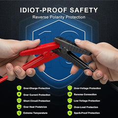 M-ONE Jump Starter 6000A, 12V Battery Jumper Starter Portable(All Gas/10L Diesel), Jump Box for Car, Lights, Compact & Powerful