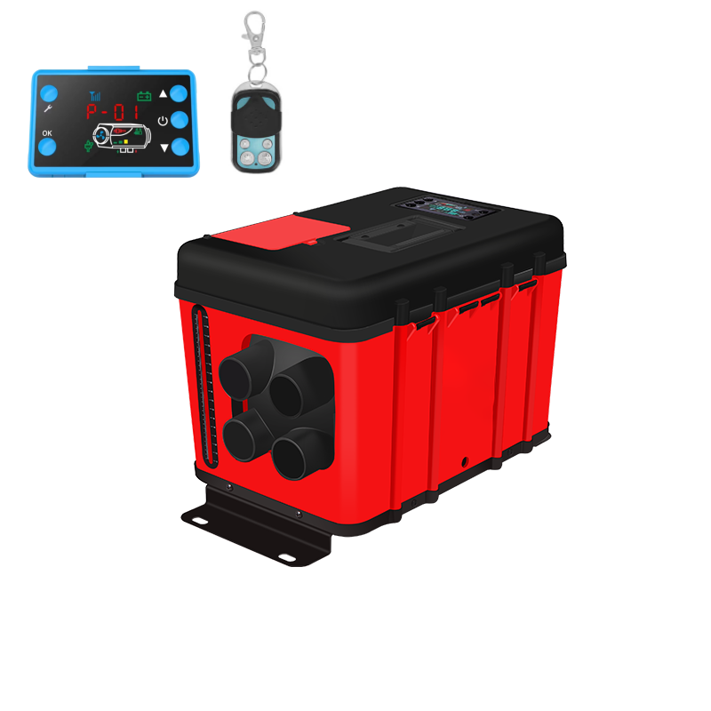 UK-New Mudiro 12V 8KW Diesel Air Heater Toolbox Parking Heater Portable All In One with Remote Control and LCD,3L Tank for Car RV SUV - New Plastic Housing